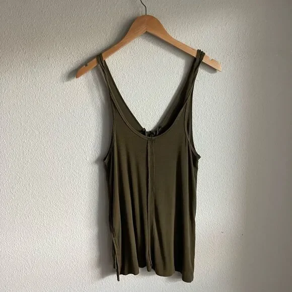 Free People Olive Green Tank Top - Picture 10 of 10